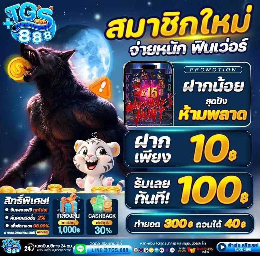 สมาชิกใหม่ฝากถอนง่ายด้วย True Wallet เล่นเกมลุ้นรางวัลใหญ่